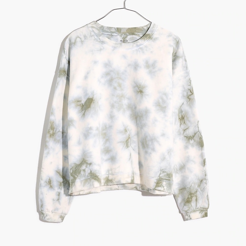 Madewell Tie-Dye (Re)sourced Cotton Swing Sweatshirt